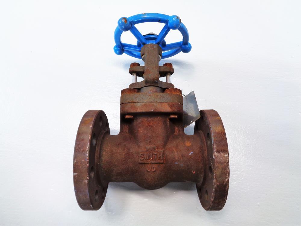 Smith 2" 300# A105 Gate Valve, 410 Stem, 420 Wedge, HF Seats